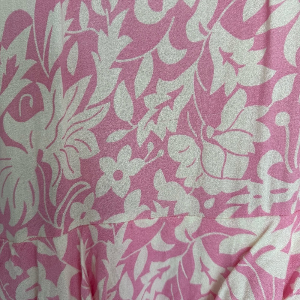 Free People Floral Pink and White Dress - Picture 13 of 16